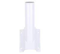 Anneome Supporto per Asta Portabandiera da Parete per Esterni in Metallo Resistente con Base di Montaggio per Bandiere da Giardino, Staffa Laterale con Sgancio Rapido per Esposizioni