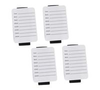 Anneome Supporto Per Tavolozza Ciglia Da 4 Pezzi in Acrilico Bianco Vassoio Portainnesto Ciglia Compatto e Portatile Strumento Professionale in Saloni e Viaggi