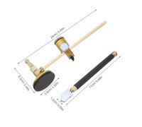 Anneome Tagliavetro Portatile Tagliavetro Stile Compasso Utensile per Il Taglio del Vetro Ad Taglierina Circolare per Vetro Regolabile