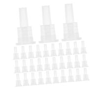 Anneome Tappo Contagocce Interno per Flaconi Olio Essenziale 200 Pezzi 18 Filetti in Plastica Pp Anti-perdita Controllo Dosaggio per Uso Personale Fai da Te Aromaterapia