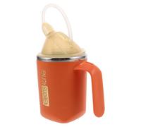 Anneome Tazza per Anziani con Difficoltà di Deglutizione in Acciaio Resistente Tazza Infermieristica Antileak con Manico e Slot Cucchiaio per Pazienti Allettati e Dieta Liquida