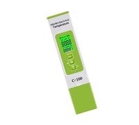 Anneome Tester Acqua Potabile Multifunzione con Protezione Misura Salinità Ec Marina e Temperatura per Piscine Acquari e Coltivazione