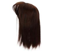 Anneome Topper Capelli Donna Leggero per Capelli Sottili Clip Volume Naturale Extender Versatile Resistente Uso Quotidiano Integrazione per Ogni Occasione Colore Marrone