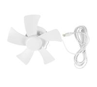 Anneome Ventilatore USB Portatile Piccolo Ventilatore da Viaggio senza Design Sospensione per Dormitorio e Campeggio Flusso D'aria