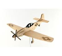 Anner Factory E03A4 - N.A. P51D MUSTANG 1:48 model kit Balsa & Aviation plywood