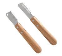 anneratteryer 2 Pezzi Spazzola per Gatti Spazzola per Cani Spazzola Gatto Cardatore per Cani Spazzola Cane Pelo Lungo per Pertous les Chats Et Chiens Domestiques, à Poils Longs Et à Poils Courts