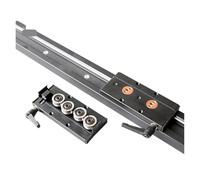 Annerimento Guida lineare a doppio asse incorporata 38mm SGR15N Slitta a rulli 1 set: blocco SGB15N e lavorazione del legno cnc Guide lineari(SGB15N-3UU (3 rounds,1300mm)