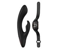 Vibratore rabbit con braccialetto Anne's Desire Watchme di colore nero, Dipartimento DONNE, Colore Nero