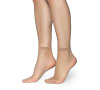 Annes styling Calze Trasparenti Opache Ultra Sottili per Donne Ragazze, Calzini alla Caviglia, Taglio Basso, Eleganti, Calzini da Donna Comodi, 15 DEN di Spessore, Ideali per Sandali e Tacchi Frida15