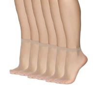 Annes styling Calze Trasparenti Opache Ultra Sottili per Donne Ragazze, Calzini alla Caviglia, Taglio Basso, Eleganti, Calzini da Donna Comodi, 15 DEN di Spessore, Ideali per Sandali e Tacchi Frida15