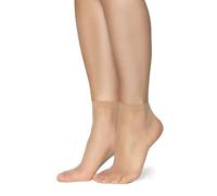 Annes styling Calzini trasparenti opachi ultra sottili per donne ragazze calzini alla caviglia taglio basso casual eleganti calzini da donna comodi 15 DEN spessore ideale per sandali tacchi Frida15,