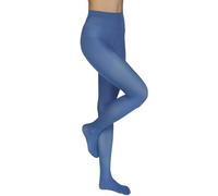 Annes styling Collant Donna Microfibra 40 Den Opachi Calze Donna Eleganti e Morbide Collant Classici per Tutte le Stagioni Comfort Fit Senza Cuciture con Tassello in Cotone Jeans Taglia M