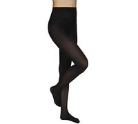 Annes styling Collant Donna Microfibra 40 Den Opachi Calze Donna Eleganti e Morbide Collant Classici per Tutte le Stagioni Comfort Fit Senza Cuciture con Tassello in Cotone Nero Taglia M