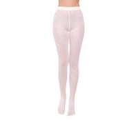 Annes styling Plain Zarra - Collant da donna 40 denari, opachi, in microfibra, Bianco, L