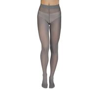 Annes styling Zarra - Collant da donna, tinta unita, 40 denari, opachi, in microfibra, stile classico, Grigio Medio, L