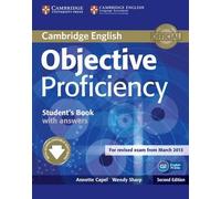 Annette Capel W Objective Proficiency Student's Book with (Mixed Media Product)