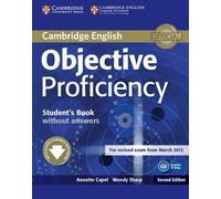 Annette Capel W Objective Proficiency Student's Book witho (Mixed Media Product)