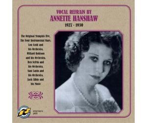 Annette Hanshaw Vocal Refrain By Annette Hanshaw 1927-1930 (CD) Album
