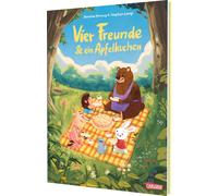 Annette Herzog Stephan Lomp Vier Freunde und ein Apfelkuchen (Copertina rigida)