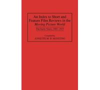 Annette M. D'Ag An Index to Short and Feature Film Reviews in (Copertina rigida)