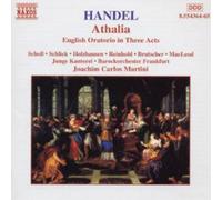 Annette Reinhold Athalia - Handel (CD) Album