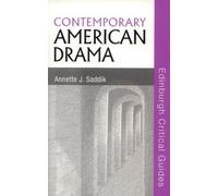 Annette Saddik Contemporary American Drama (Copertina rigida)