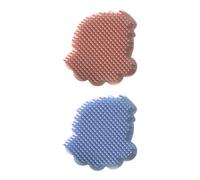 Annewi Spazzola da bagno per bambini, pettine per cuoio capelluto spazzola per la pulizia del cuoio capelluto con ventosa, massaggiatore per capelli e cuoio capelluto, spazzola in silicone per il