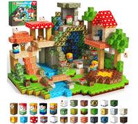 Annexfun 200 Pezzi Costruzioni Magnetiche - Emozionante Avventura nel Sottosuolo con Caccia al Tesoro, Giocattolo Educativo per Esplorazione e Creatività, Ideale Regalo per Bambini 4-12 Anni