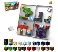 Annexfun 45 Pezzi Costruzioni Magnetiche - Set da Viaggio Portatile | Scatola di Latta: Esplora Avventure Magiche nel Bosco, Magnetic Blocks Giocattolo Educativo STEM Bambini 4-8 Anni