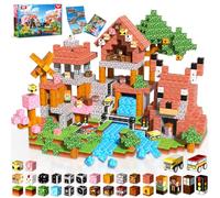 Annexfun Blocchi Magnetici 200 Pezzi - Avventura Magica in Famiglia! COSTRUISCI un Castello Fluttuante, salva il Cane Gigante nella Foresta Urbana Giocattolo di Blocchi Magnetici per 3 4 5 6 7 Anni