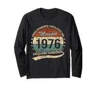 Anni 50 Compleanno Fantastico dal Maggio 1976 retrò Maglia a Manica