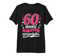 Anni 60 Die para Meraviglia Divertente Donna 60 Maglietta Premium