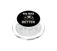 Anni '80 ERA MEGLIO Nostalgia Buoni Vecchi Giorni Libertà Anni '80 vibrazioni PopSockets PopGrip per MagSafe