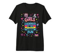Anni '80 Ragazze Voglio Solo Divertirsi Retro Throwback Partito Maglietta Premium