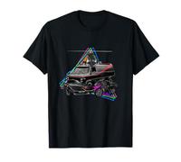 Anni '80 Retro Throwback Classic TV Medley Maglietta