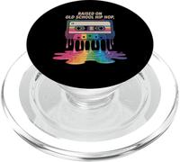 Anni '90 Hip Hop Graphic Cassette Musica Old School Hip Hop Rap PopSockets PopGrip per MagSafe