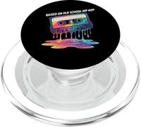 Anni '90 Hip Hop Graphic Cassette Musica Old School Hip Hop Rap PopSockets PopGrip per MagSafe
