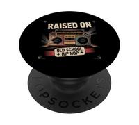 Anni '90 Hip Hop Graphic Dance Musica Old School Hip Hop Rap PopSockets PopGrip Adesivo
