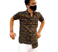 ANNI DESIGNER Camicia Uomo, marrone, 42