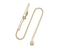 Anni Lu - Collana Nove Punti Oro Gioielli - - Accessories - Donna - Giallo - ONE SIZE