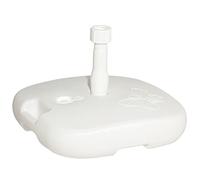 6x Portaombrelli Compilabili Supporto Ombrelli Plastica Bianco per Ø18-32mm