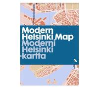 Anni Vartola Modern Helsinki Map / Moderni Helsinki-kartta (Map)