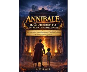 ANNIBALE Il Giuramento e la Marcia degli Elefanti: Storia illustrata per bambini 7-10 anni sull’impresa di Annibale tra elefanti, montagne e l’inizio della Seconda Guerra Punica
