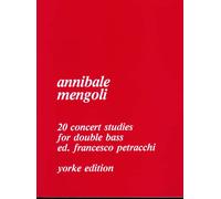 Annibale Mengoli-20 Concert Studies For Double Bass