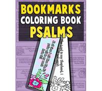 Annie Clemens Bookmarks Coloring Book Psalms (Tascabile)