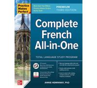 Annie Heminway Practice Makes Perfect: Complete French All-in-One, P (Tascabile)