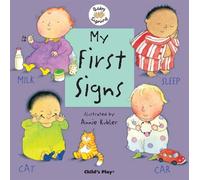 Annie Kubler My First Signs (Libro di cartone) Baby Signing