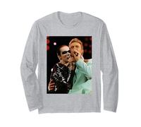 Annie Lennox & David Bowie Freddie Mercury Concerto dal Vivo Maglia a Manica