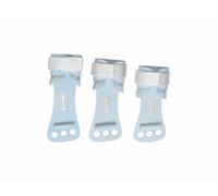 Anniel 2540 - Paracalli Ginnastica Artistica Professionali in Pelle per Sbarra, Attrezzi Ginnastica Artistica, Chiusura con Fascia in Nylon e Velcro con Doppia Protezione sul Polso (20 cm)
