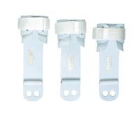 Anniel 2600 - Paracalli Ginnastica Artistica Professionali in Pelle per Parallele, Chiusura con Fascia in Nylon e Velcro con Doppia Protezione sul Polso Taglie 19-21-22-23 cm (Parallele, 19 cm)